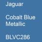 Preview: Jaguar, Cobalt Blue Metallic, BLVC286.